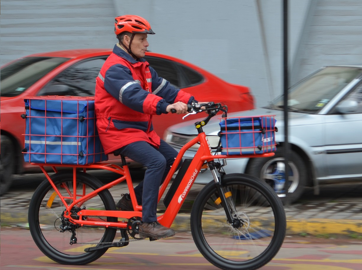 bicicleta electrica ceromotors de correo de chile